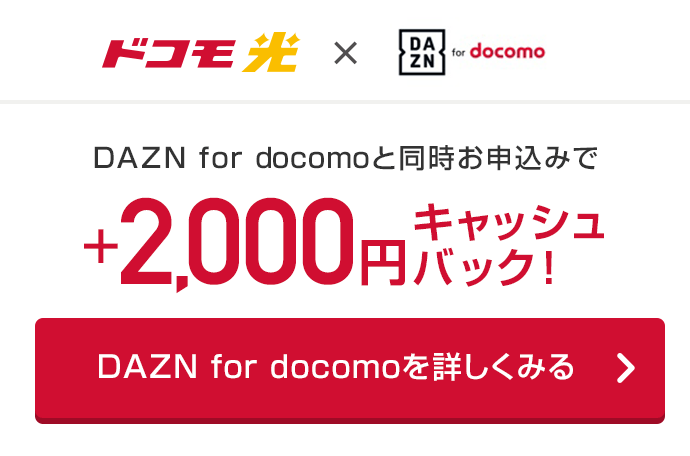 最大 000円キャッシュバック ドコモ光 インターネット光回線